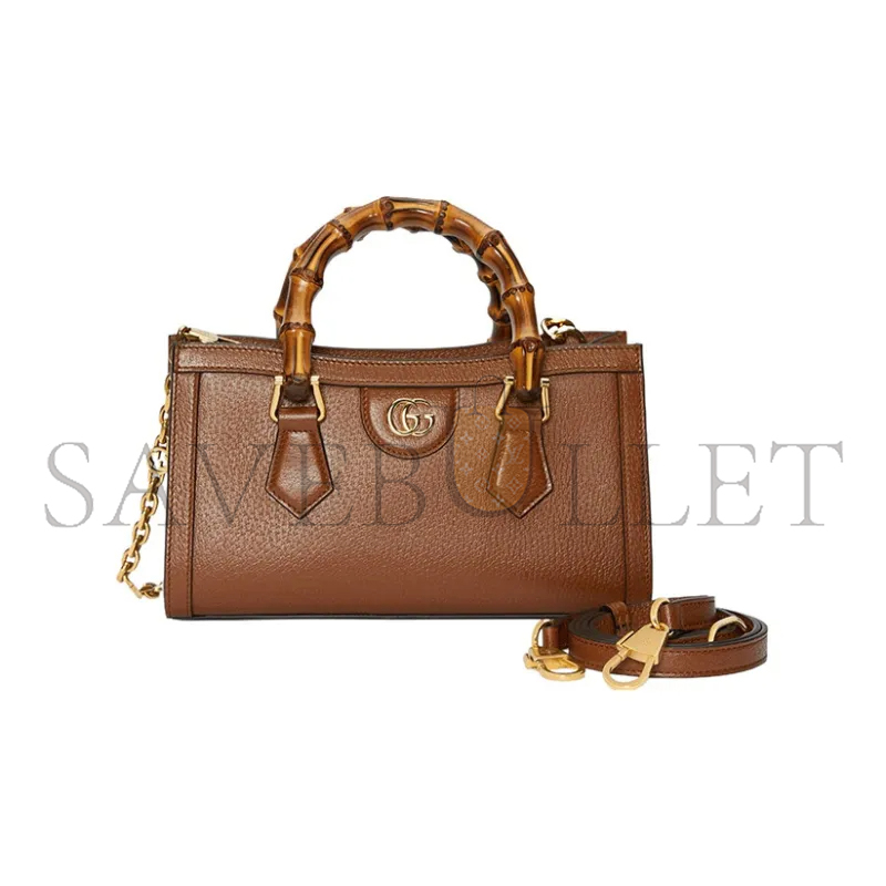 GUCCI DIANA BAMBOO SMALL SHOULDER BAG 735153 (27*15.5*11cm)